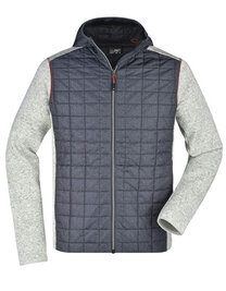 Men´s Knitted Hybrid Jacket